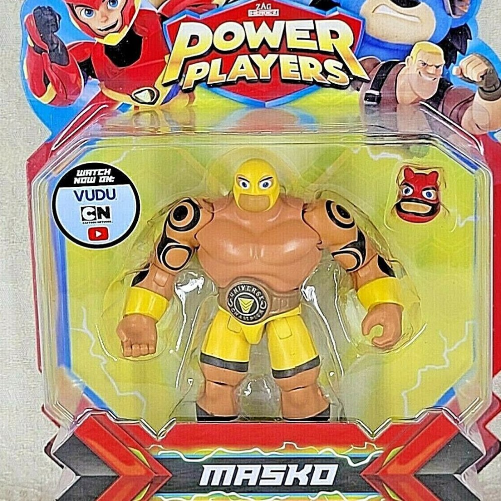 Zag Heroez Masko Power Players Action Figure Playmates Toys 38104 Collect New